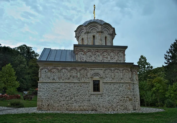 Eglise Principale Pierre Monastère Hopovo Serbie — Photo