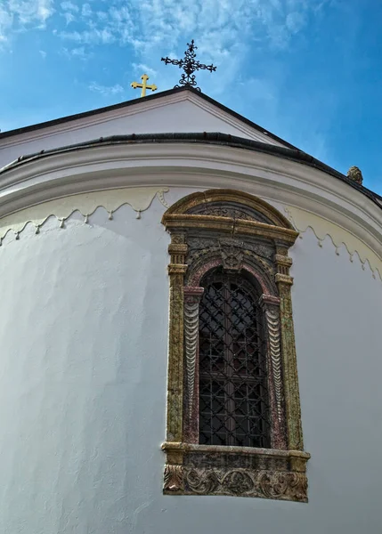 Okno Kościół Klasztorze Krusedol Serbii — Zdjęcie stockowe