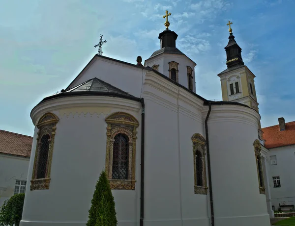 Iglesia Principal Monasterio Krusedol Serbia —  Fotos de Stock