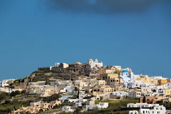 Pyrgos Kallistis Santorini — Stockfoto