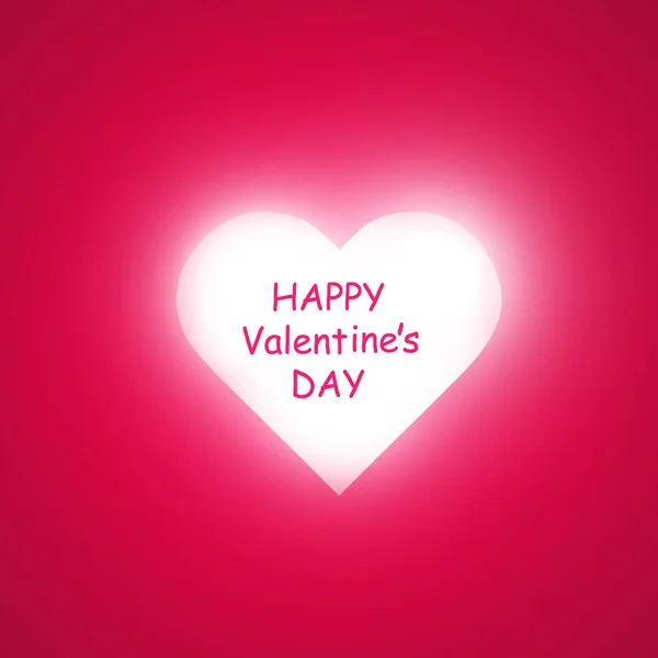 Happy Valentines Day Greeting Card Love You February Holiday Background — Stock Photo, Image