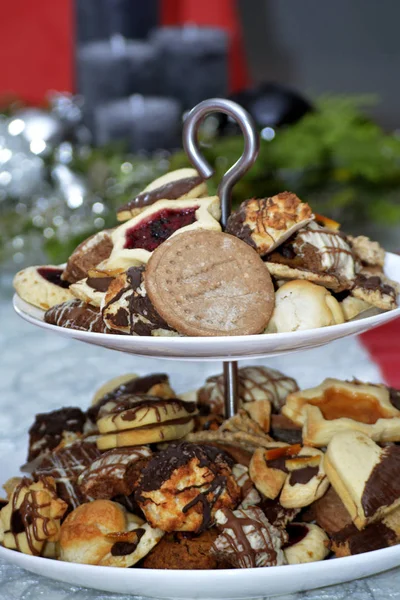 Christmas Delicious Sweet Cookies — Stock Photo, Image