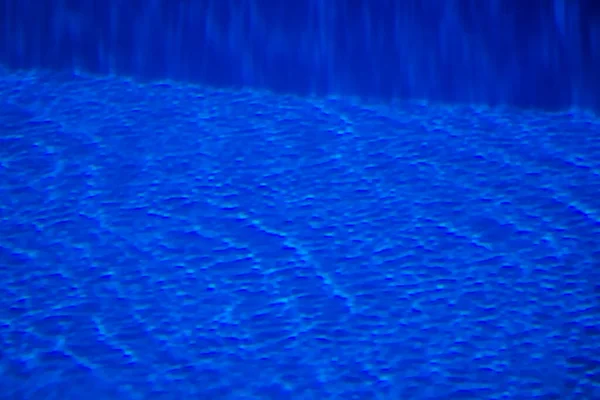 Fondo Agua Azul Profundo Piscina — Foto de Stock