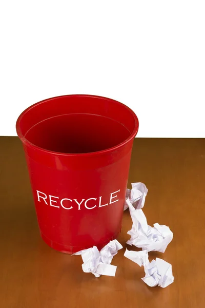 waste paper basket to be recycled