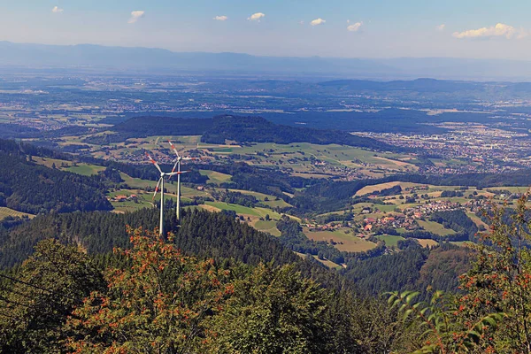 Vista Desde Montaña Schauinsland Friburgo — Foto de Stock