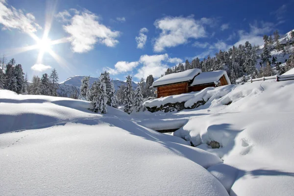 Vista Panorámica Del Majestuoso Paisaje Dolomitas Italia — Foto de Stock