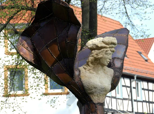 Estatua Amistad Volker Krebs — Foto de Stock