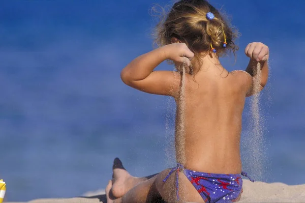 Niedliches Kinderporträt Glückliche Kindheit — Stockfoto