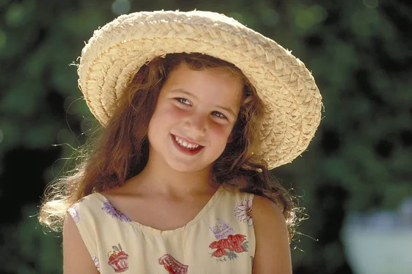 Retrato Infantil Bonito Conceito Infância Feliz — Fotografia de Stock