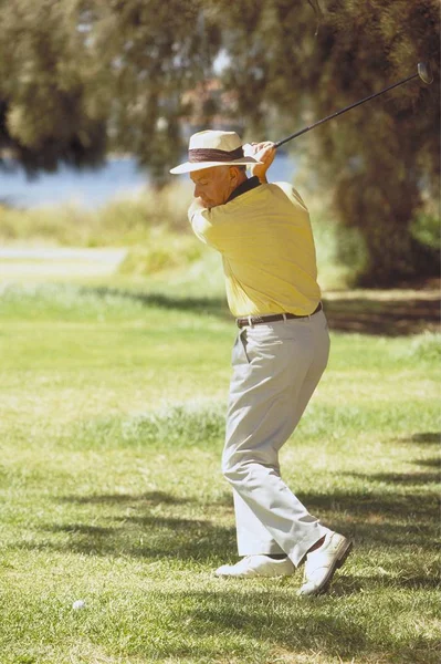 Golfe Jogo Bola Conceito Esporte — Fotografia de Stock