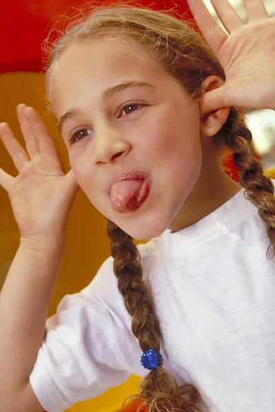 Cute Child Portrait Happy Childhood Concept — Stock Photo, Image