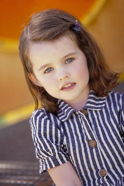 Schattig Kinderportret Gelukkig Kinderconcept — Stockfoto