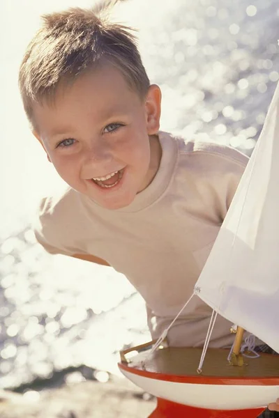 Cute Child Portrait Happy Childhood Concept — Stock Photo, Image