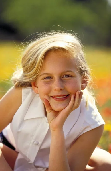 Cute Child Portrait Happy Childhood Concept — Stock Photo, Image