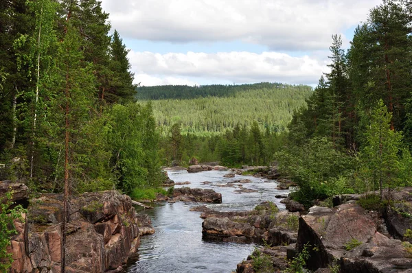 Los Alrededores Del Impresionante Torrente Rapaces Sudor Norte Invitan Pasear — Foto de Stock