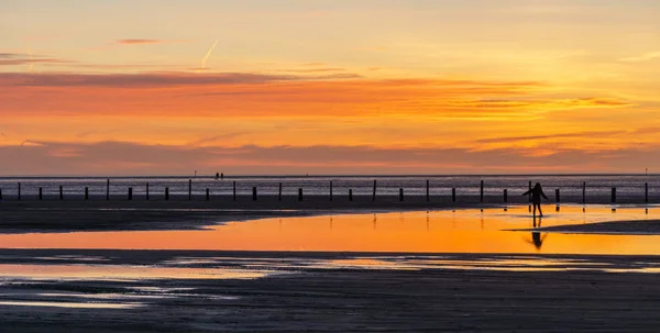 Uitzicht Een Prachtige Avond — Stockfoto