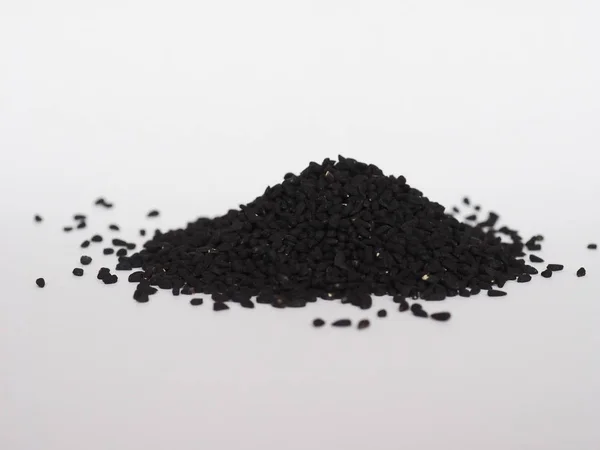Nigella Sativa Aka Black Cumin Seeds Spice — Stock Photo, Image