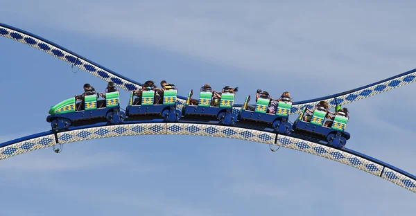 Roller Coaster Amusement Park — Stock Photo, Image