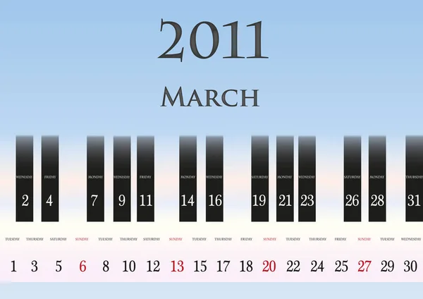 Calendario Programación Recordatorio Plazo — Foto de Stock