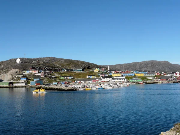 Vista Panorámica Del Majestuoso Paisaje Groenlandia — Foto de Stock