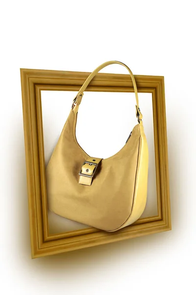 Leather Bag Frame — Stock Photo, Image