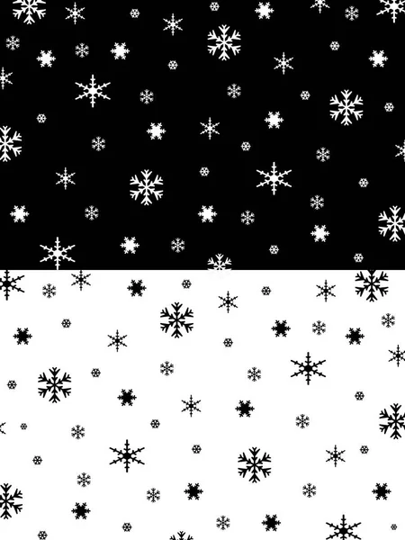 Sněhové Vločky Pozadí Vánoce Nový Rok — Stock fotografie