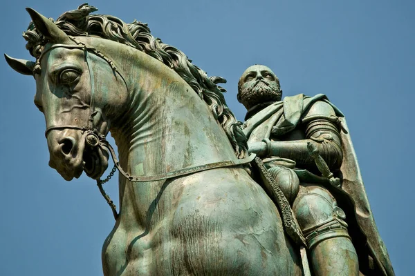 Estatua Rey Pedro Pablo Roma Italia — Foto de Stock