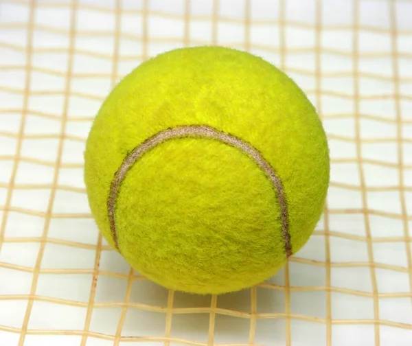 Bola Tênis Raquete — Fotografia de Stock