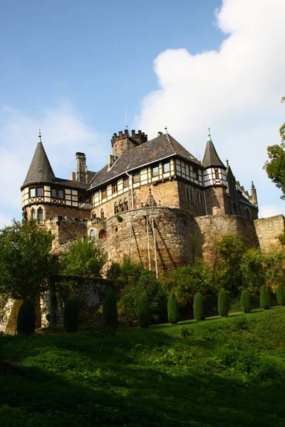 Замок Бернштрассе Поблизу Вітценгаузена — стокове фото