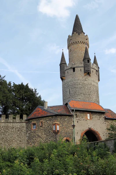 Torre Adolf Porta Del Castello Friedberg — Foto Stock