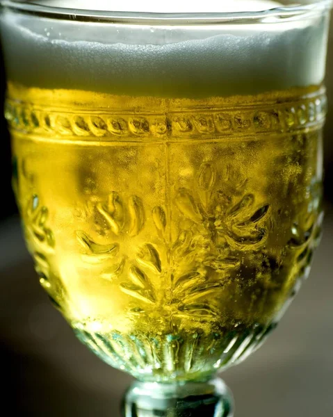 Nahaufnahme Eines Bierglases — Stockfoto