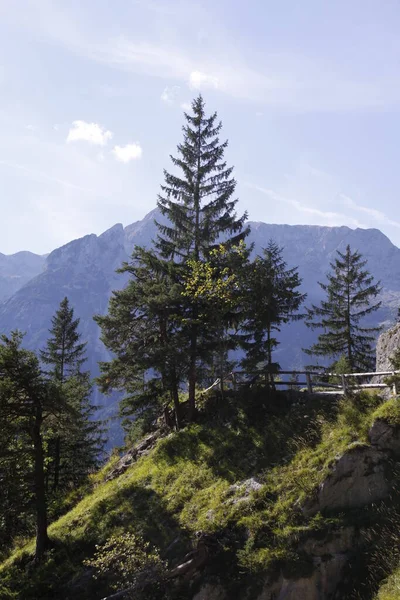 Senderismo Los Alpes — Foto de Stock