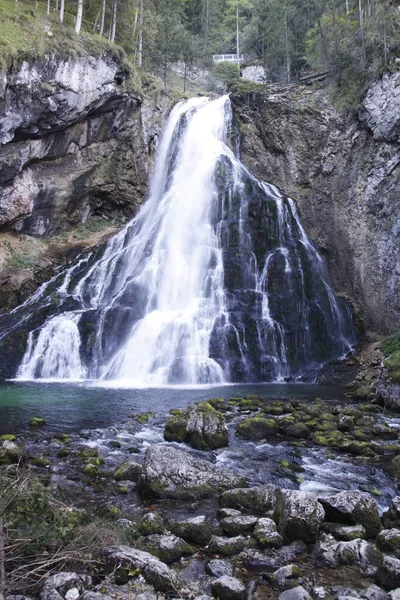 Cascata Golling Vicino Salzburg — Foto Stock