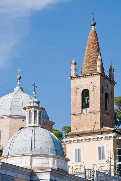 Vista Panoramica Della Vecchia Chiesa — Foto Stock