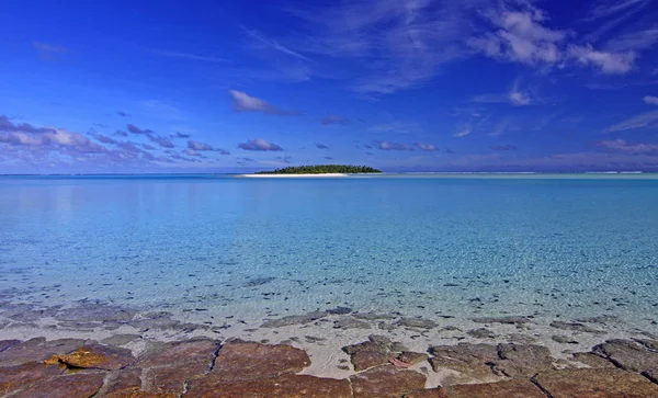 Мальовничий Вид Острів Вибірковий Фокус — стокове фото