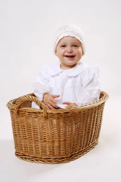 Retrato Infantil Bonito Conceito Infância Feliz — Fotografia de Stock