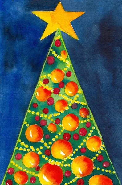 Fond Coloré Pour Noël Nouvelle Carte Vacances Année — Photo