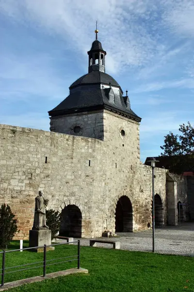 Vista Panorâmica Bela Arquitetura Medieval — Fotografia de Stock