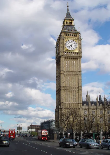 Pauls Katedrali Milenyum Köprüsü Londra — Stok fotoğraf