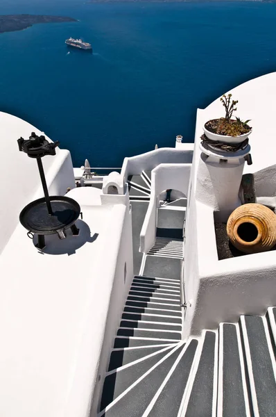 ギリシャのサントリーニ島の眺め — ストック写真
