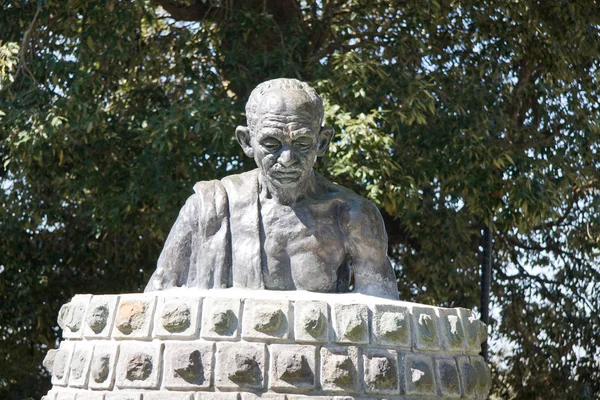 Mahatma Gandhi Staty Shimla Indien — Stockfoto