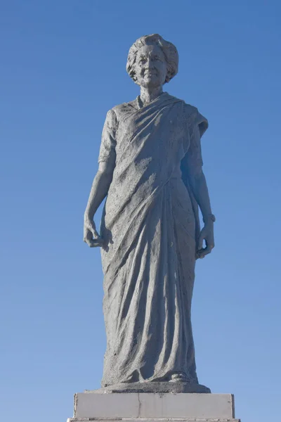 Статуя Индиры Ганди Шимла — стоковое фото