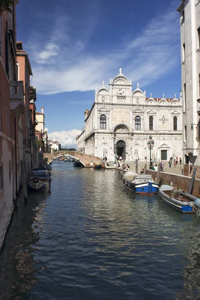 Venetië Stadstoerisme Italië Bezienswaardigheid — Stockfoto