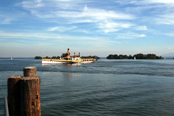 Chiemsee Krautinsel — Stock Photo, Image