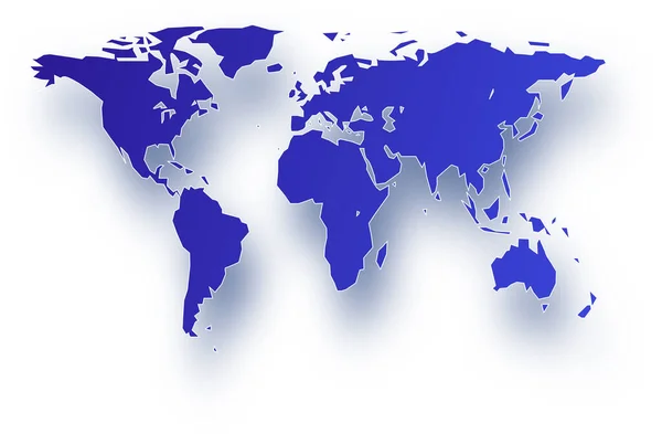 Mapa Mundial Fondo Gráfico —  Fotos de Stock