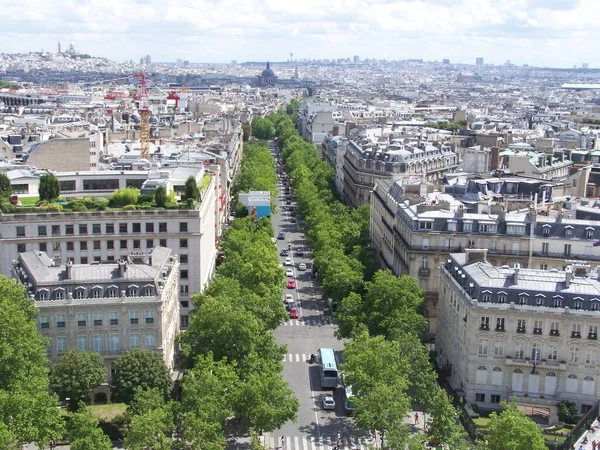 Paris Avenue Friedland — стокове фото
