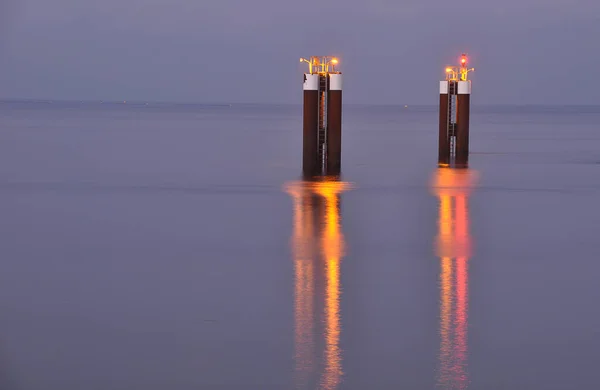 美丽的港湾景观 — 图库照片