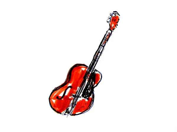 Gitarre Musikinstrument Musik — Stockfoto