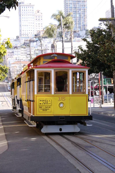 Канатная Дорога Сан Франциско — стоковое фото