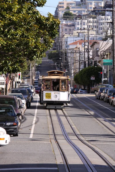 Kolejka Linowa San Francisco — Zdjęcie stockowe